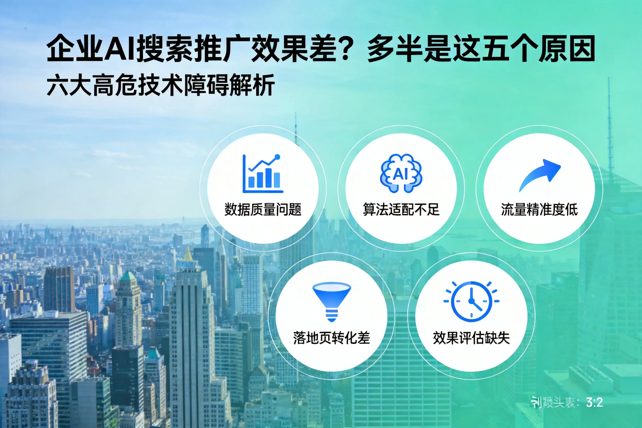 三台企业AI搜索推广效果差?多半是这五个原因